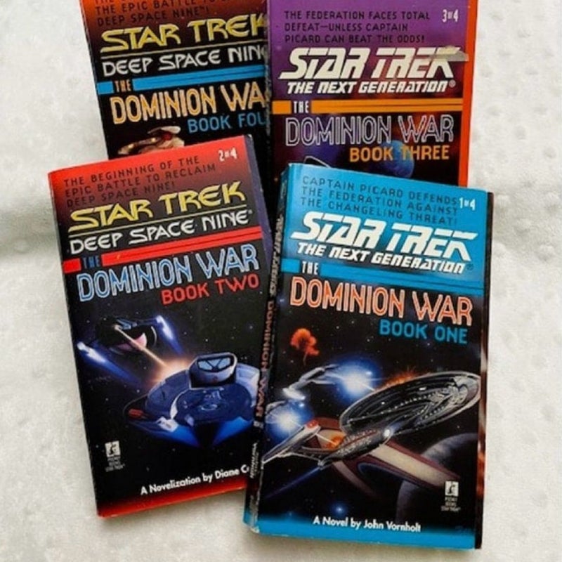 Star Trek The Dominion War Complete Books 1-4