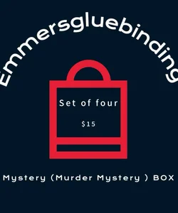 Set of 4 murder mystery 