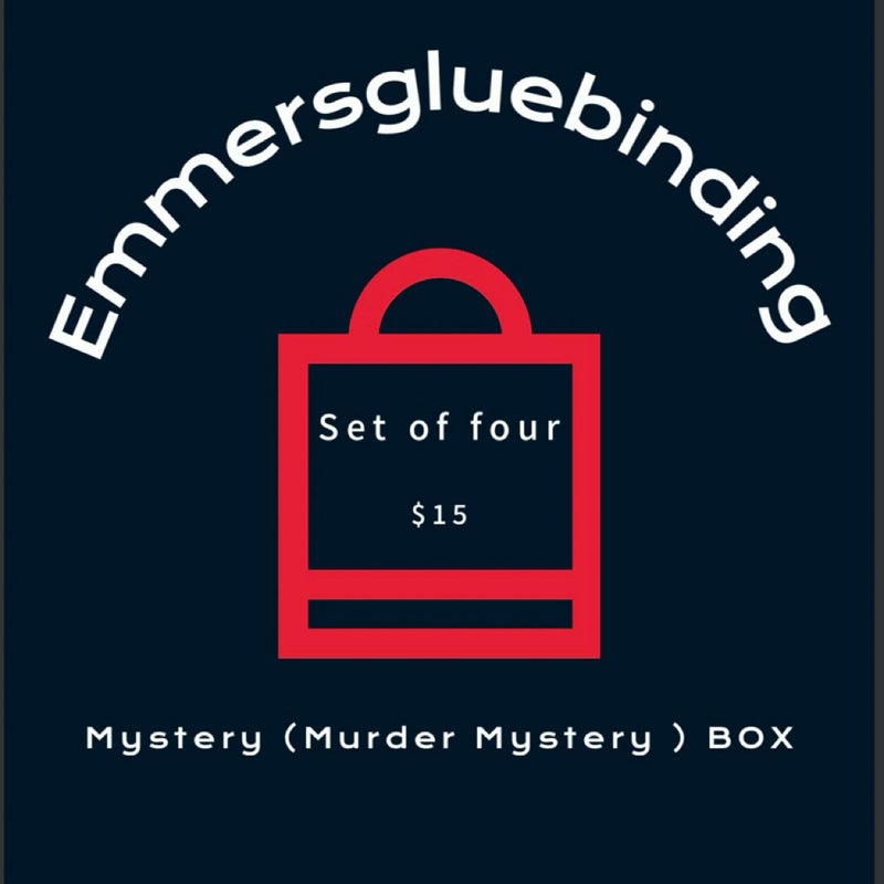 Set of 4 murder mystery 