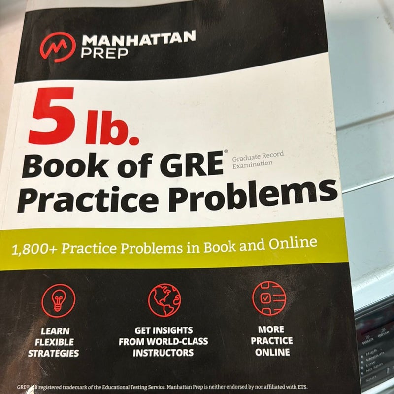 5 Lb. Book of GRE Practice Problems