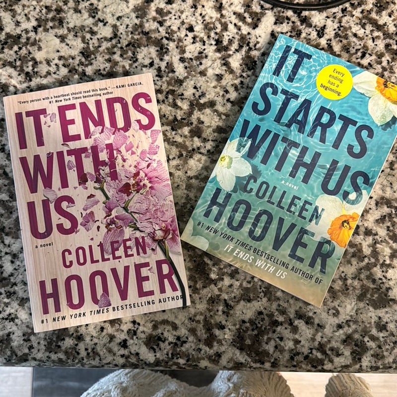 It Ends With Us - BOTH BOOKS