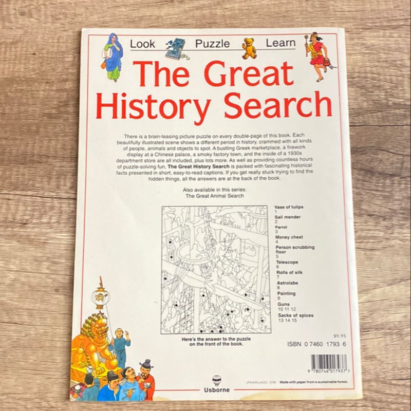 The Great History Search