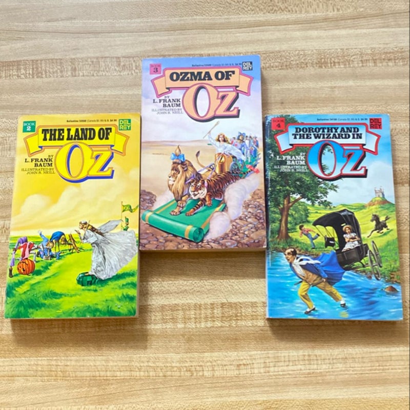 Wizard of Oz series (3 books)