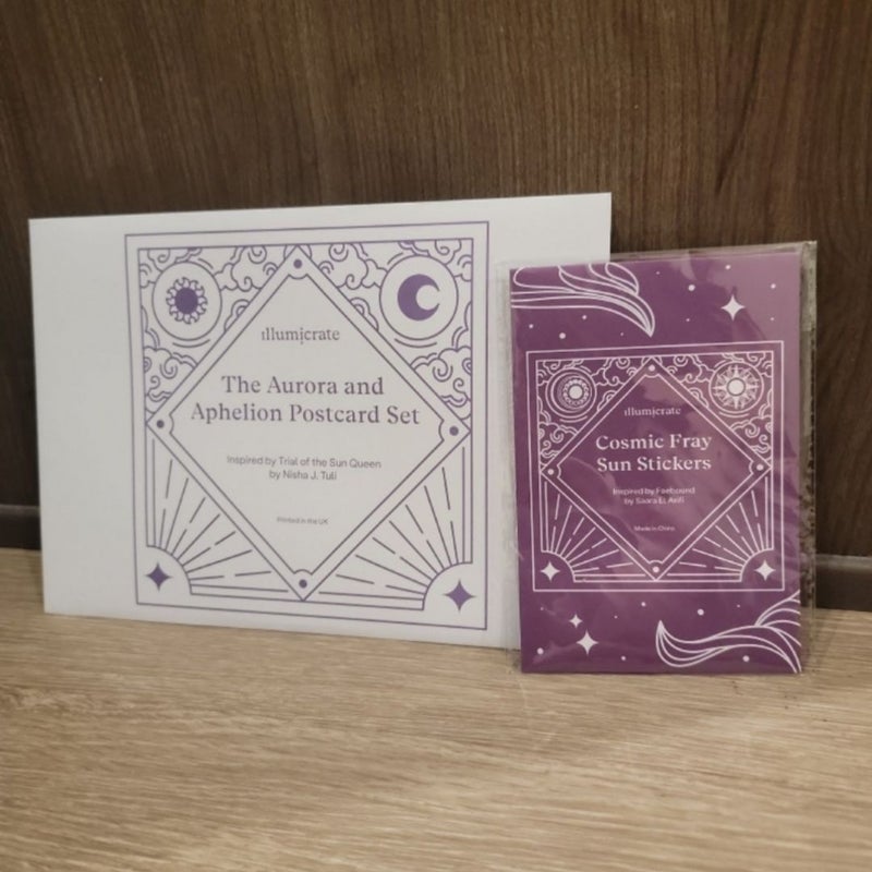 Illumicrate April 2025 Items + Velaris ACOTAR puzzle