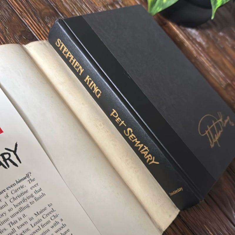 Pet Sematary - 1st Edition Book Club Edition - Doubleday Press