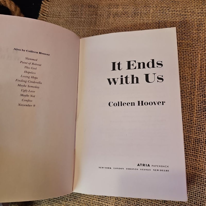 It Ends with Us