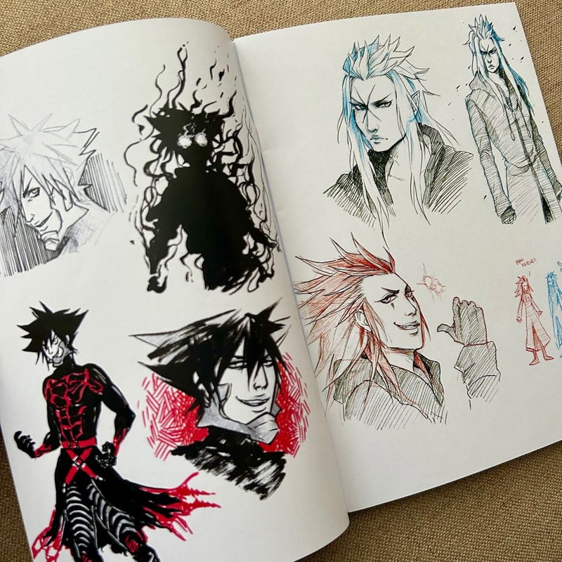 Kingdom Hearts “This Might Be A Good Spot To Find Some Sketches” Zine