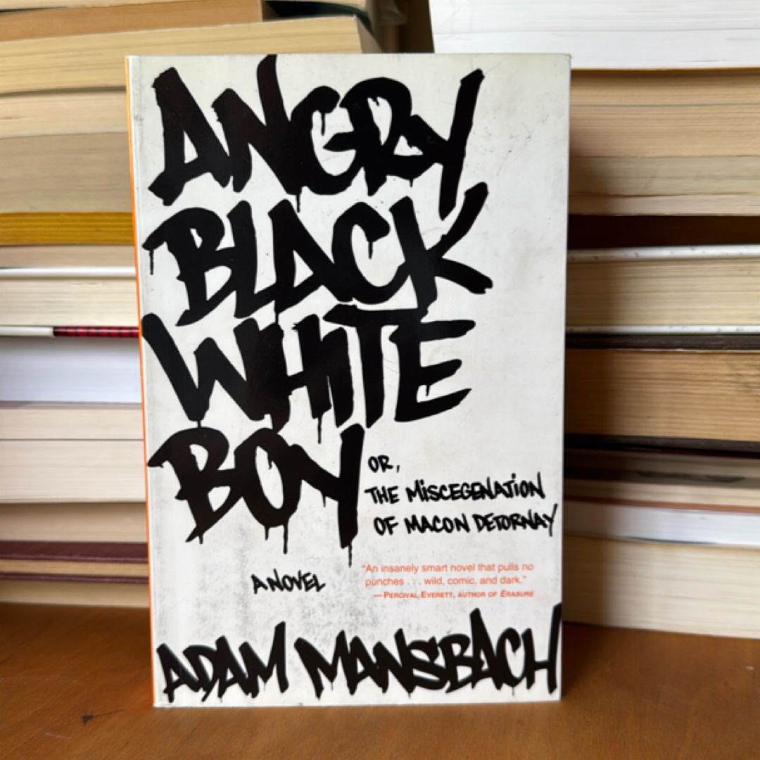 Angry Black White Boy