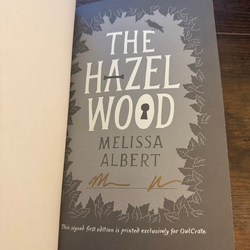 SIGNED The Hazel Wood