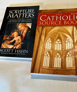 Catholic Bundle - scripture Matters and The Catholic Source Book