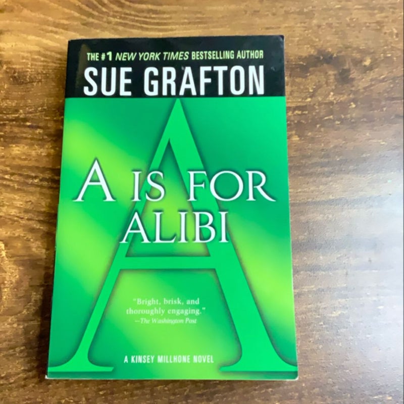 A Is for Alibi