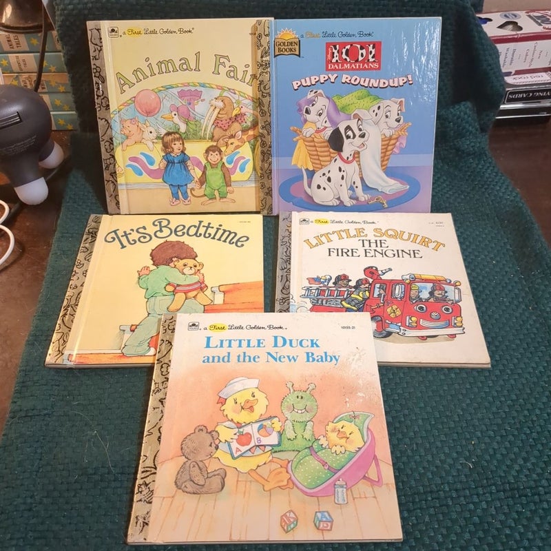 Little Little Golden Books Bundle (5 Books)