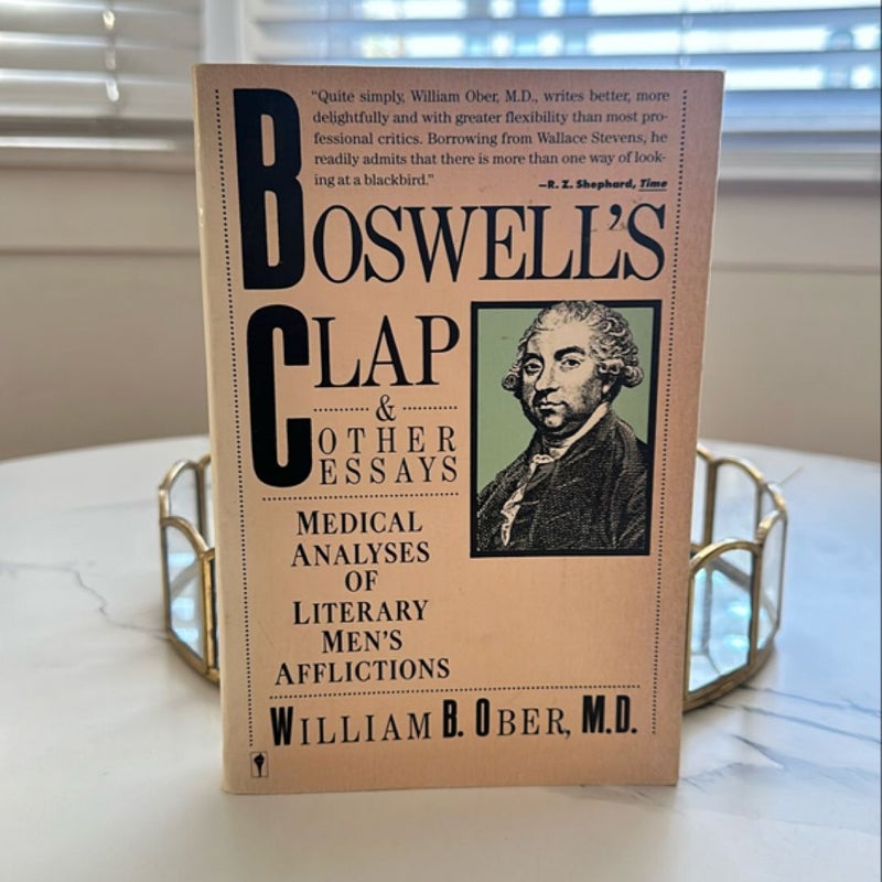 Boswell's Clap and Other Essays