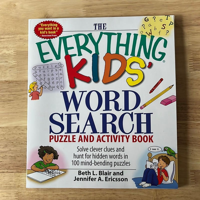 The Everything Kids' Word Search Puzzle and Activity Book