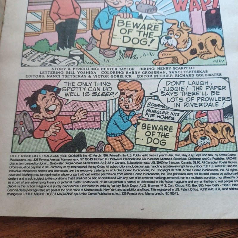 Little Archie Digest Magazine