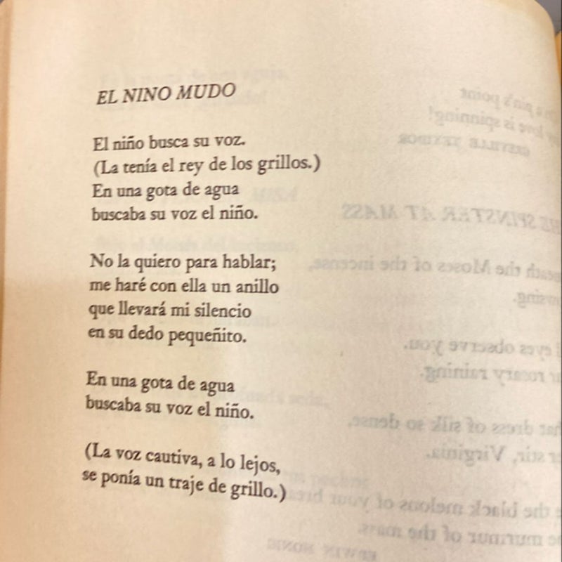 The Selected Poems of Federico Garcia Lorca 