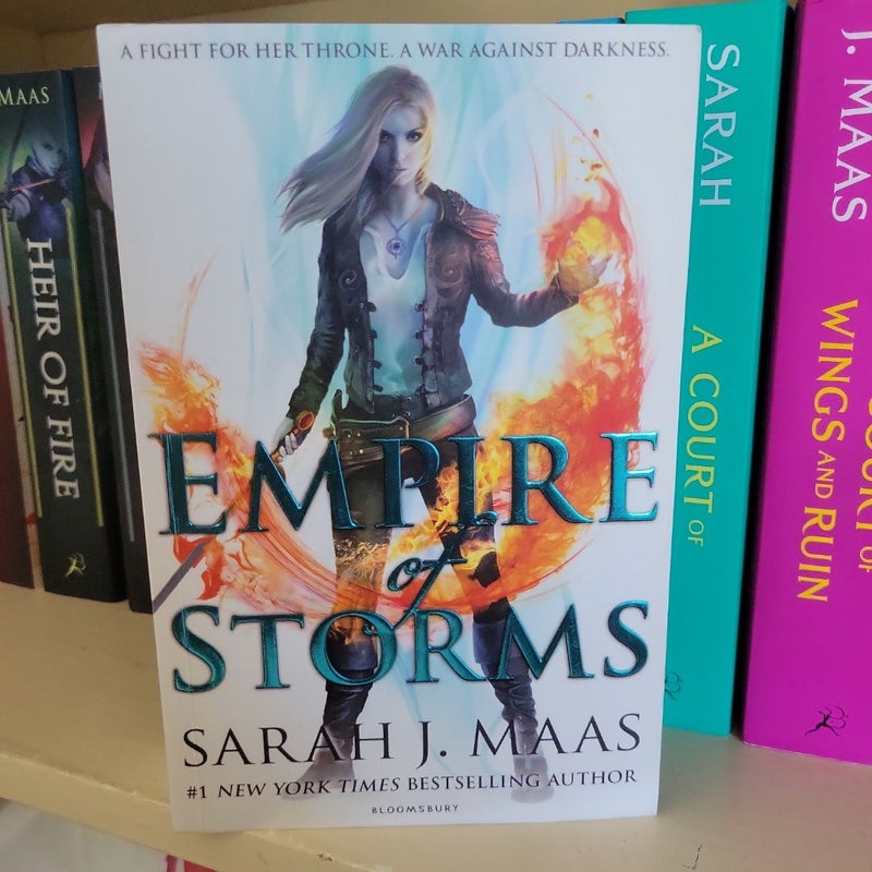 Empire of Storms UK OOP origianl paperback cover