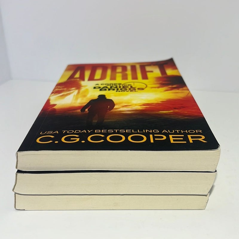 Corps Justice-Daniel Briggs Series (Books 1-3): Adrift, Fallen, & Broken 