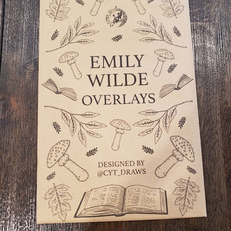 Fairyloot: Emily Wilde Overlay Set