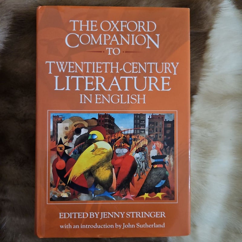 The Oxford Companion to Twentieth-Century Literature in English