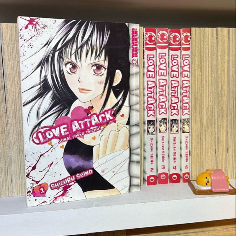 Love Attack! Vol.’s 1-4 & 6