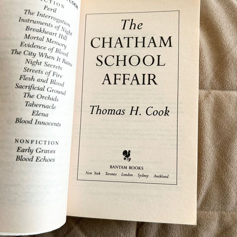 The Chatham School Affair 2370