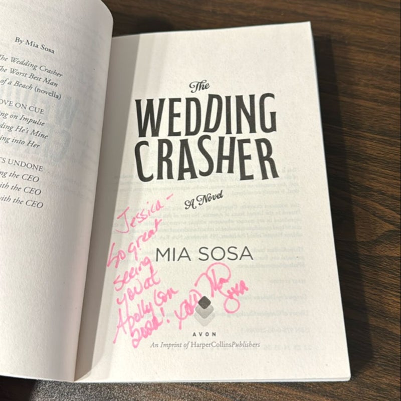 The Wedding Crasher - signed