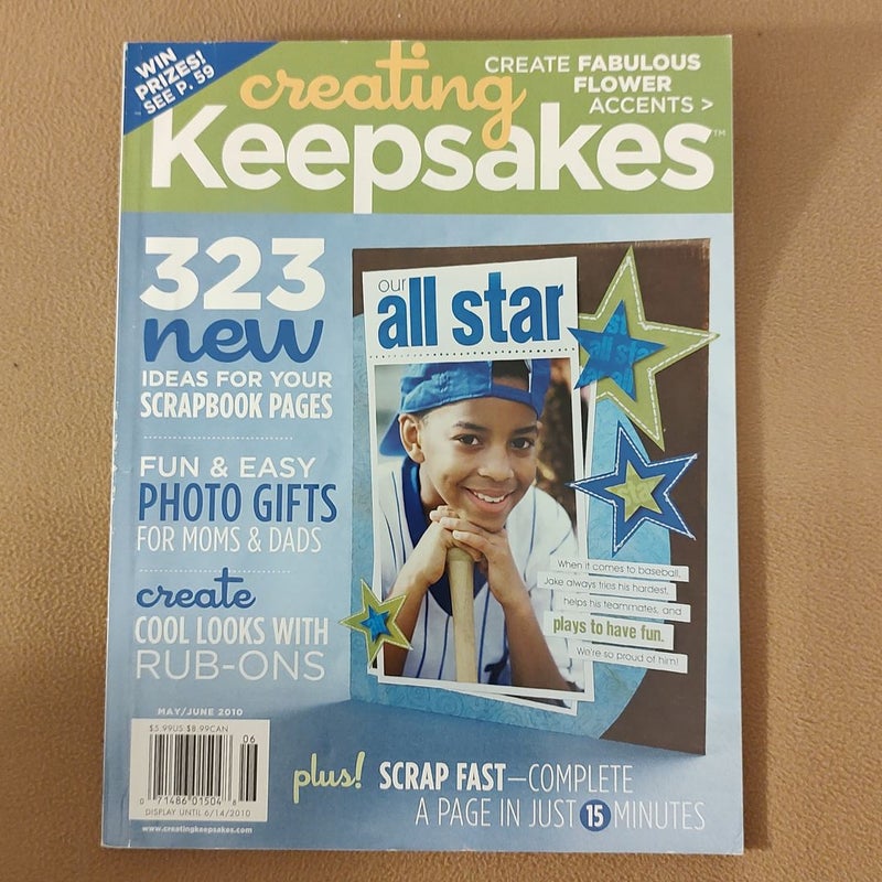 Bundle of Creating keepsakes scrapbooking magazines