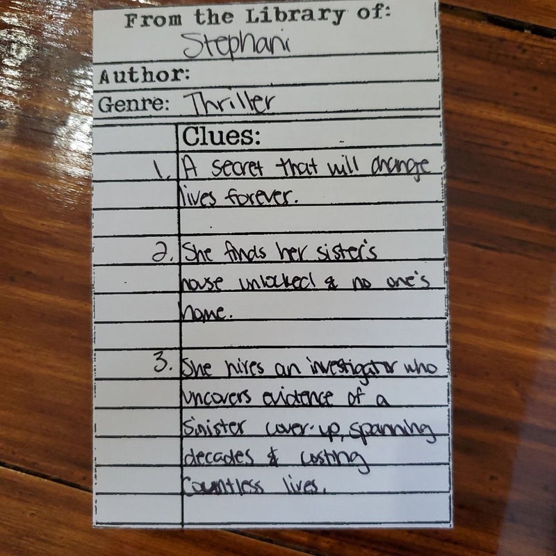 Blind Date With A Used Book 