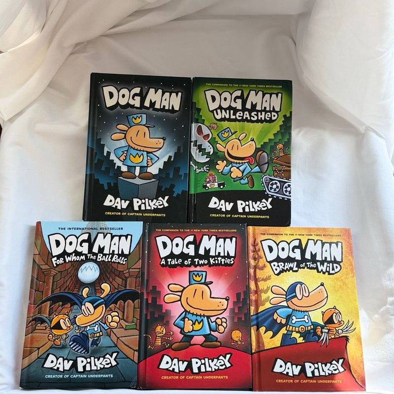 Dog Man Graphix Book Set