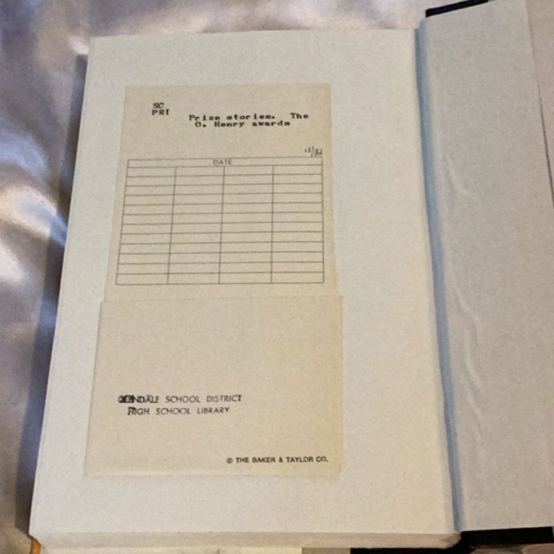 Prize Stories 1982