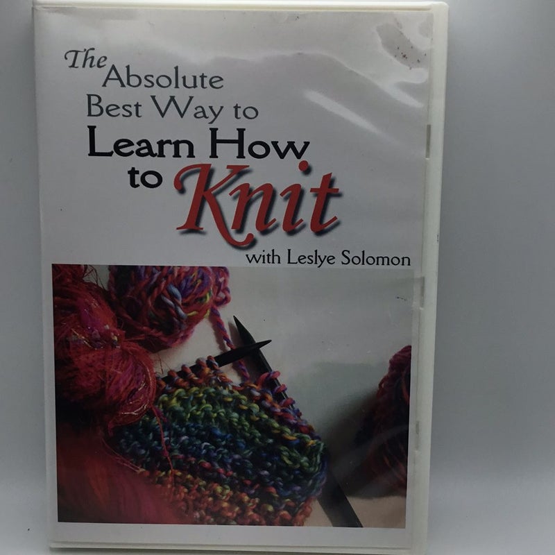 The Absolute Best way to Learn How to Knit