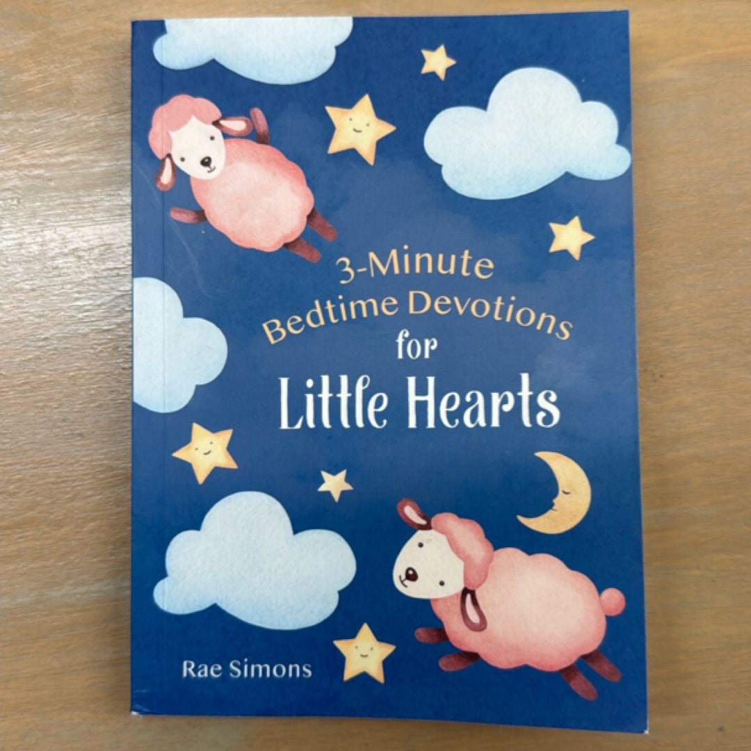 3-Minute Bedtime Devotions for Little Hearts