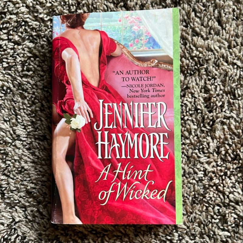 A Hint of Wicked (Stepback)