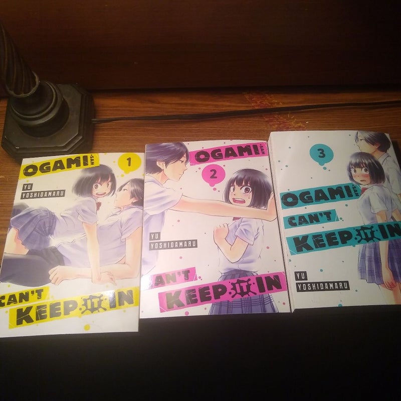 Ogami-san Can't Keep It In! Volumes 1-3