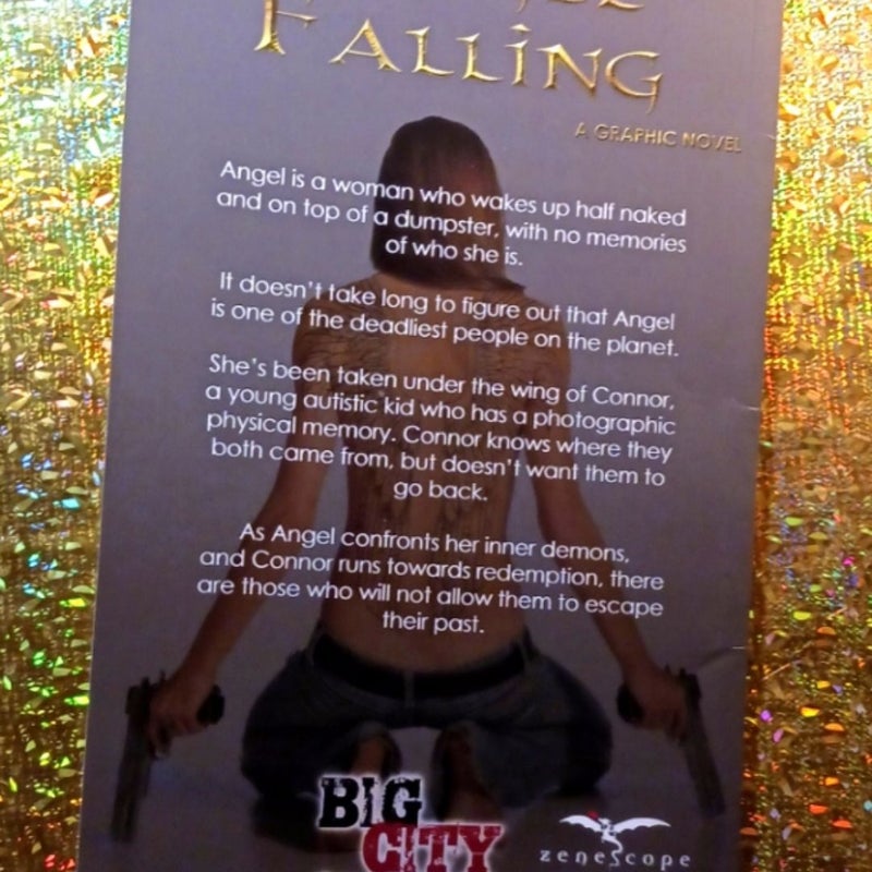 ANGEL FALLING (AUTOGRAPHED COPY)