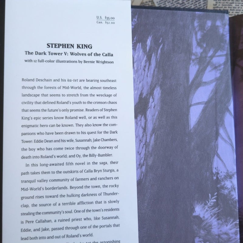 The Dark Tower 5: Wolves of the Calla (First Edition)