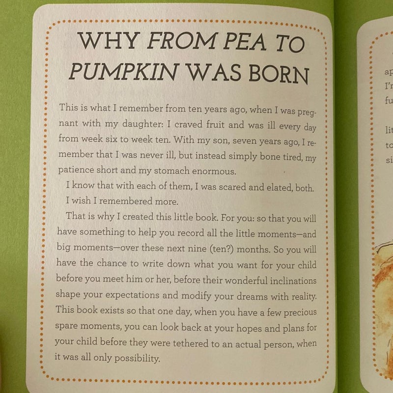 From Pea to Pumpkin