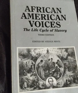 African American Voices The Life Cycle of Slavery 