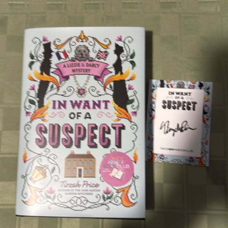In Want of a Suspect