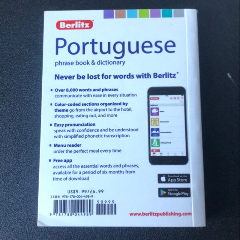 Berlitz Phrase Book and Dictionary Portuguese (Bilingual Dictionary)