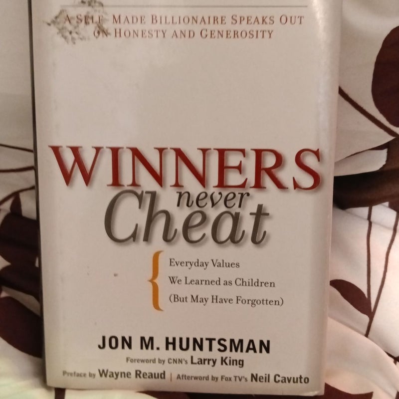Winners Never Cheat