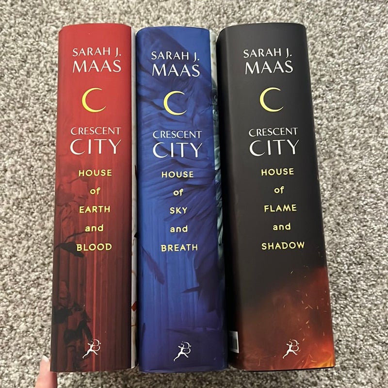 House of Earth and Blood, House of Sky and Breath, and House of Flame and Shadow