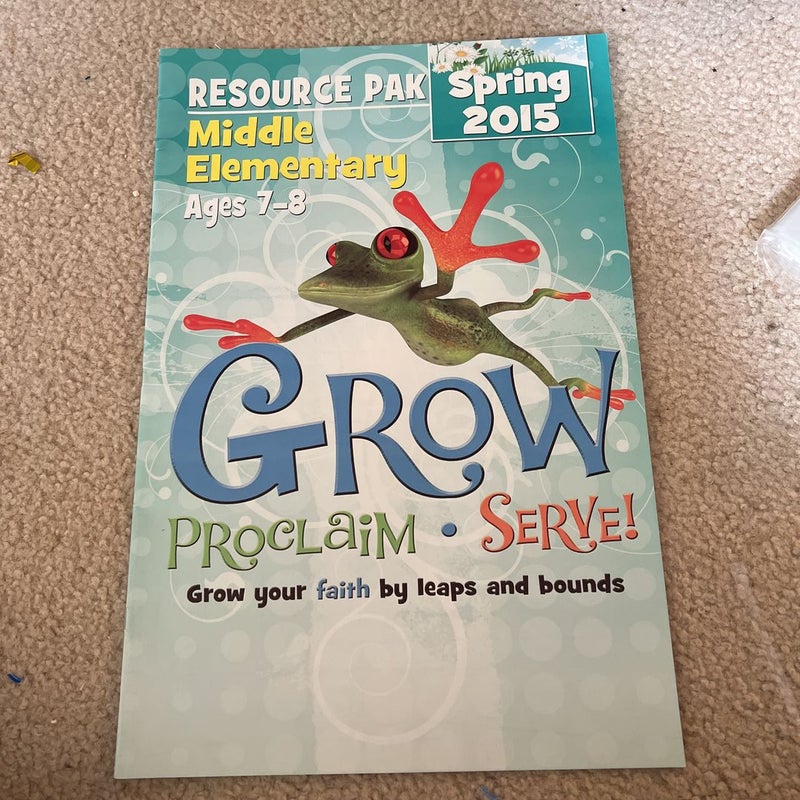 Grow Proclaim Serve Curriculum