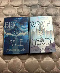 Fairyloot special edition of The Bright and the Pale and Wrath and Mercy