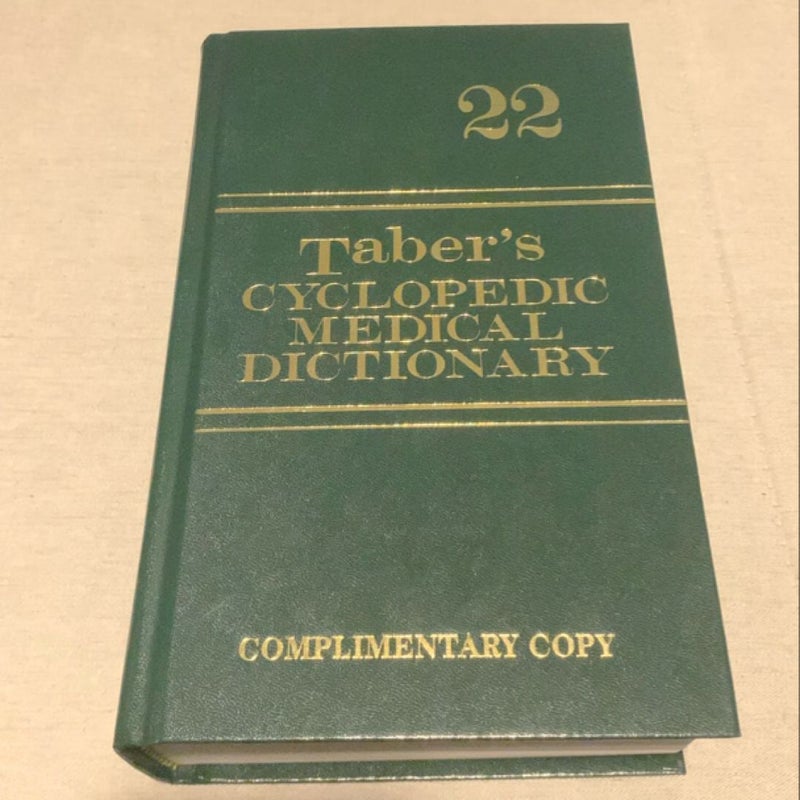 Taber's Cyclopedic Medical Dictionary (Thumb-Indexed Version)