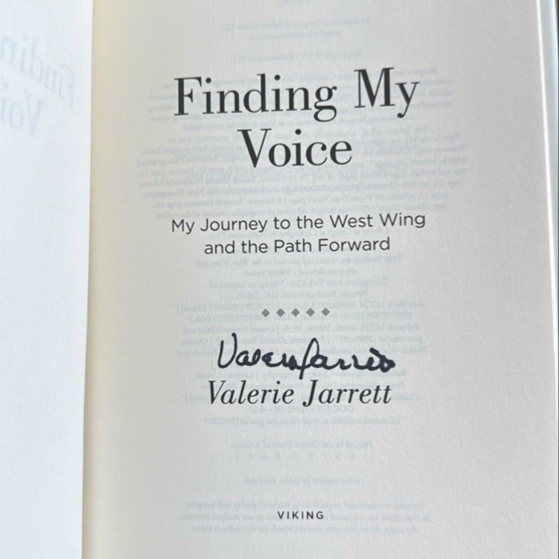 Finding My Voice - Signed Copy