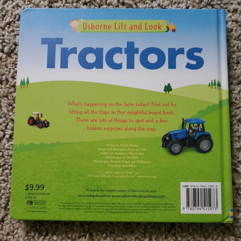 Usborne Lift and Look Tractors