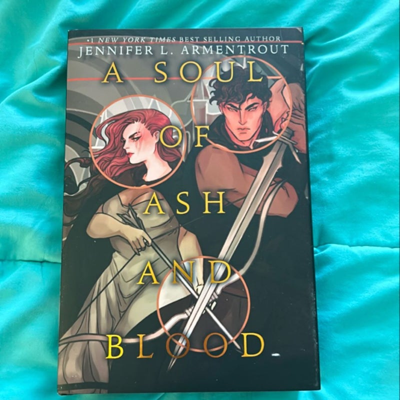 Bookish Box Blood and Ash Special Edition Book Set