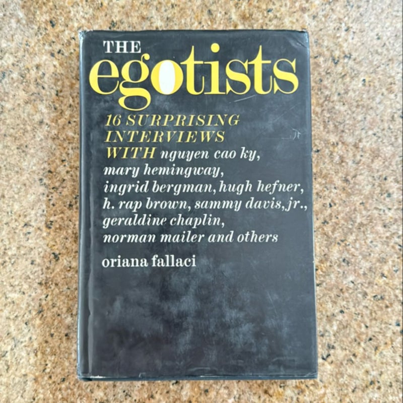 The Egotists (first edition)